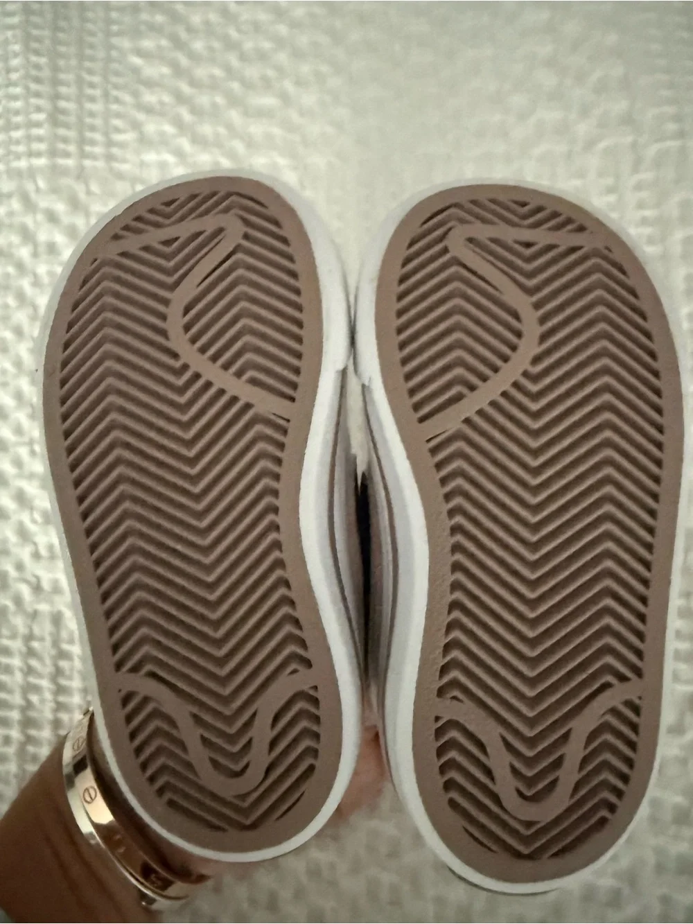 Nike Court Legacy Toddler Sneakers White Pink Hook Loop Shoes Size 5C DA5382-110